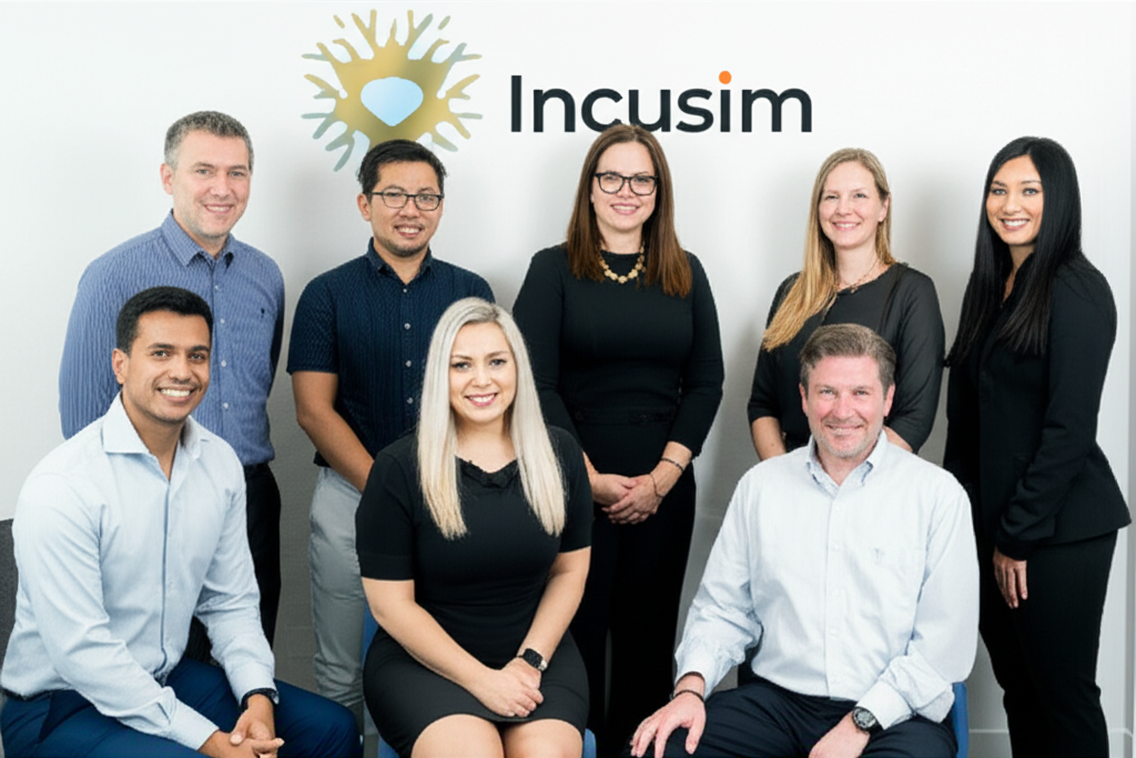 Incusim team and mentors